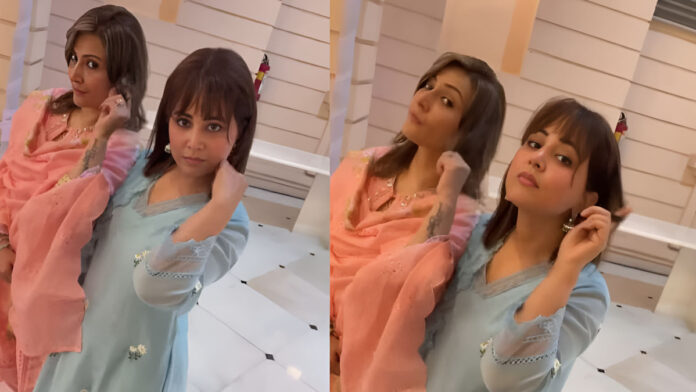 Urvashi Dholakia and Hina Khan_pic courtesy Instagram