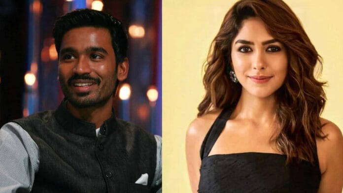 The Unlikely Couple That’s Making Waves! Dhanush and Mrunal Thakur’s Relationship Exposed Dhanush and Mrunal Thakur_pic courtesy X