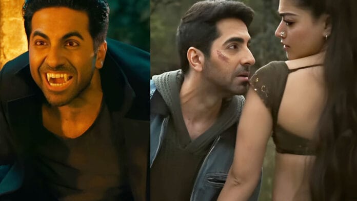 Thamma Trailer: Ayushmann Khurrana and Rashmika Mandanna’s Chemistry is ON FIRE Thamma Trailer _pic courtesy Youtube