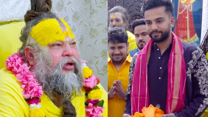 Elvish Yadav's Visit to Premanand Ji Maharaj: A Heartwarming Encounter That Will Touch Your Heart!