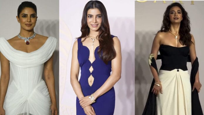 Bollywood Queens Unite! Priyanka Chopra, Keerthy Suresh, and Samantha Ruth Prabhu’s Unforgettable Encounter Priyanka Chopra, Samantha Ruth Prabhu and Keerthy Suresh_pic courtesy X