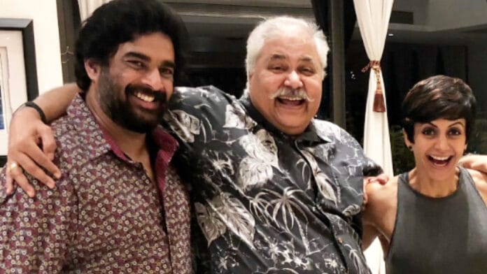 R Madhavan Remembers Satish Shah: “The Heavens Will Be Merrier and Happier Now” R Madhavan, Satish Shah and Mandira Bedi_pic courtesy Instagram