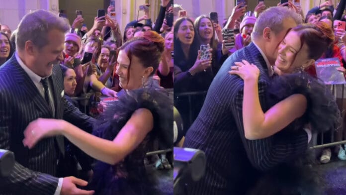 Stranger Things 5 Premiere: Millie Bobby Brown and David Harbour’s Moment Steals the Show! Millie Bobby Brown and David Harbour_pic courtesy Instagram