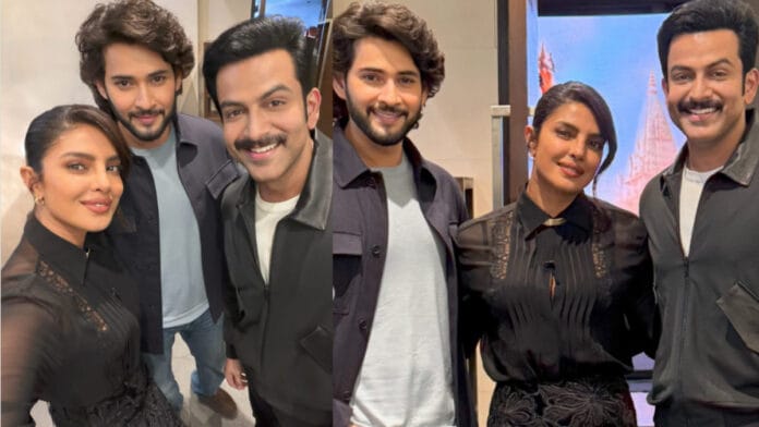 Priyanka Chopra’s Heartfelt Post for Mahesh Babu and Prithviraj Sukumaran Will Make Your Day! Priyanka Chopra, Mahesh Babu and Prithviraj Sukumaran_pic courtesy Instagram
