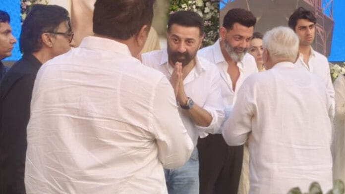 HEARTBREAKING: Sunny Deol, Bobby Deol Break Down at Father Dharmendra's Prayer Meet!