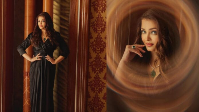 Aishwarya Rai Stuns in Black, Fans Go Gaga! Aishwarya Rai Stuns in Black, Fans Go Gaga!