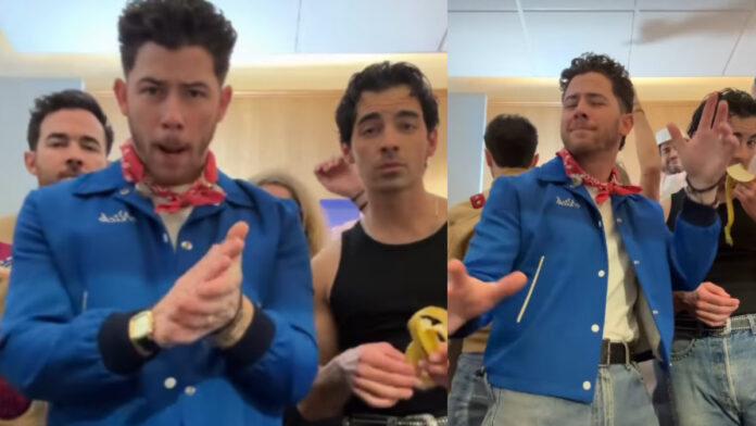 Nick Jonas’ Pre-Show Ritual Is All About Bollywood — Priyanka Chopra Reacts! Nick Jonas’ Pre-Show Ritual Is All About Bollywood — Priyanka Chopra Reacts!
