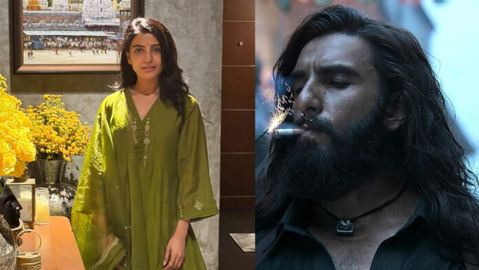 Samantha Ruth Prabhu Calls Dhurandhar a ‘Big Screen Experience’, Praises Ranveer Singh! Samantha Ruth Prabhu Calls Dhurandhar a 'Big Screen Experience', Praises Ranveer Singh!