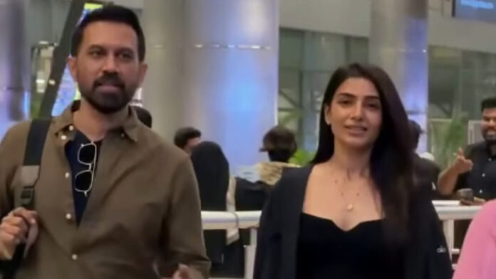 Samantha Ruth Prabhu’s Mangalsutra Sparks Buzz During First Airport Appearance with Raj Nidimoru Samantha Ruth Prabhu’s Mangalsutra Sparks Buzz During First Airport Appearance with Raj Nidimoru