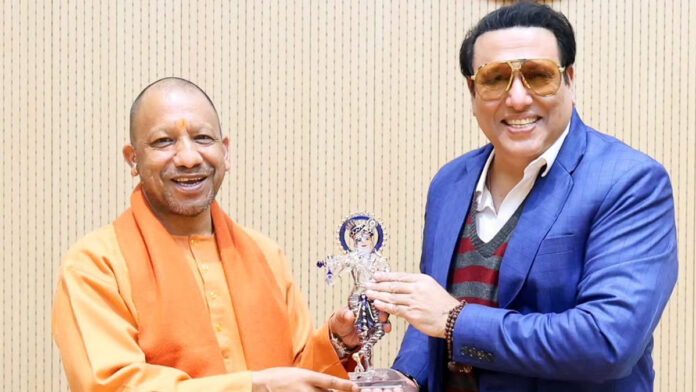 Govinda’s Surprise Meeting with UP CM Yogi Sparks Buzz and Controversy Govinda’s Surprise Meeting with UP CM Yogi Sparks Buzz and Controversy