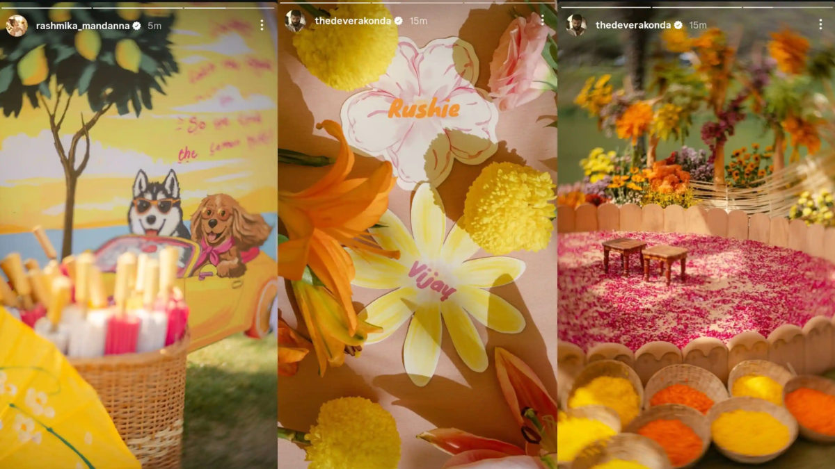 From Cricket To Haldi: Virosh Wedding Festivities Melt Hearts 1 rashmika mandanna