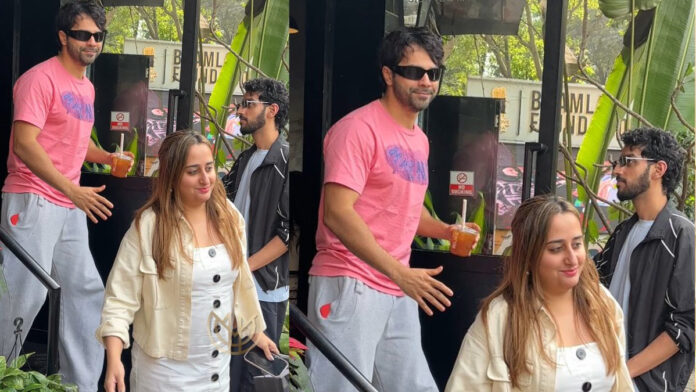 Varun Dhawan and Natasha Dalal’s Coffee Date Moves Viral with Their Adorable Pap Greeting! Varun Dhawan and Natasha Dalal’s Coffee Date Courtesy to Paps Wins Fans!