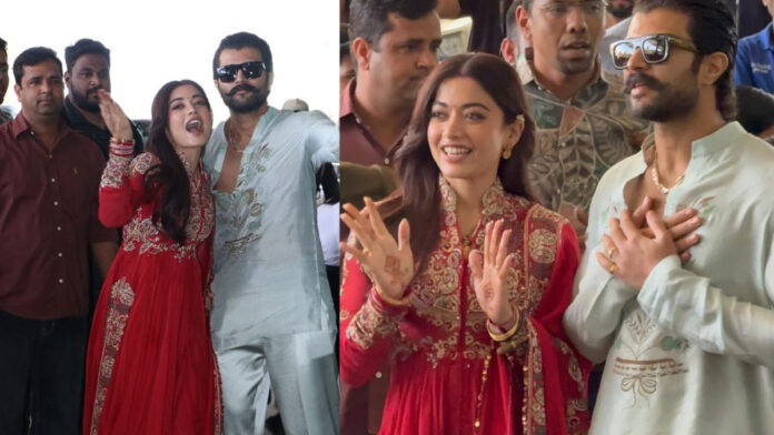 Rashmika Mandanna and Vijay Deverakonda’s First Appearance After Wedding Melts Hearts Rashmika Mandanna and Vijay Deverakonda’s First Appearance After Wedding Melts Hearts