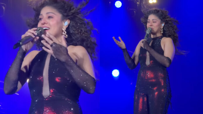 “This Has Never Happened Before”: Sunidhi Chauhan Apologises to Fans During Emotional Performance “This Has Never Happened Before”: Sunidhi Chauhan Apologises to Fans During Emotional Performance
