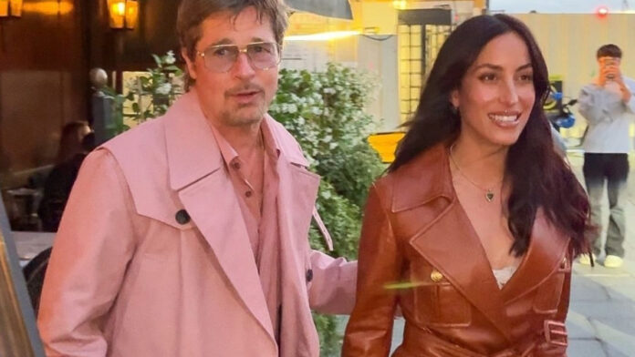 Brad Pitt And Ines De Ramon Make A Rare Appearance During Paris Getaway Brad Pitt And Ines De Ramon Make A Rare Appearance During Paris Getaway