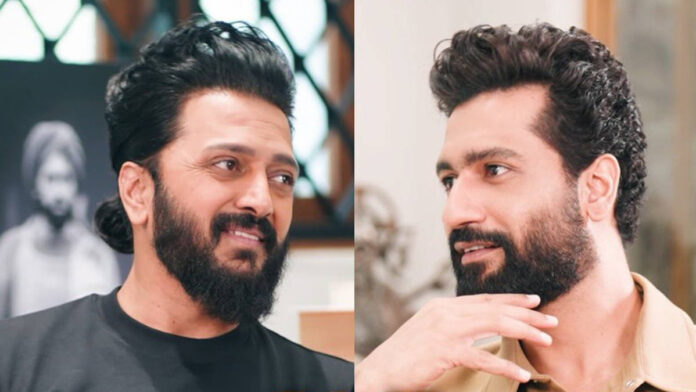 Vicky Kaushal and Riteish Deshmukh in One Frame Ahead of the Release of Raja Shivaji Vicky Kaushal and Riteish Deshmukh in One Frame Ahead of the Release of Raja Shivaji