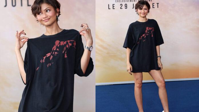 Zendaya Impresses With Another Eye Catching Spider Man Inspired Look Zendaya Impresses With Another Eye Catching Spider Man Inspired Look