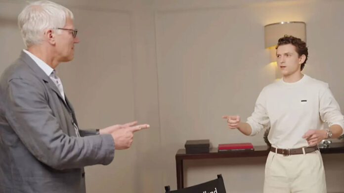 Tom Holland Meets the Other Tom Holland and the Internet Is Loving Every Minute Tom Holland Meets the Other Tom Holland and the Internet Is Loving Every Minute