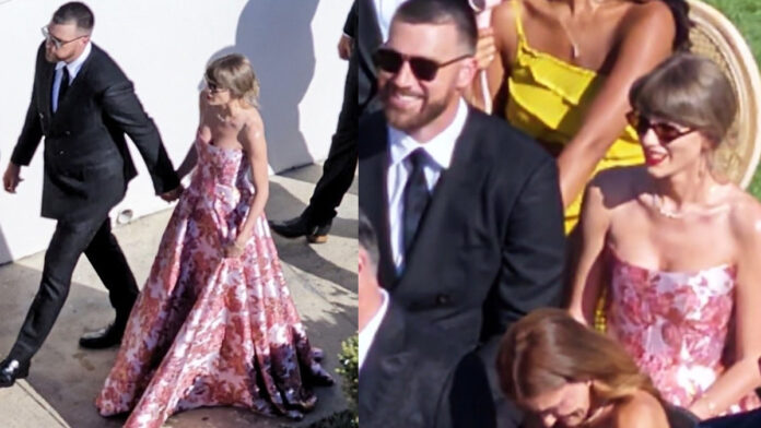 Taylor Swift And Travis Kelce’s Latest Wedding Appearance Goes Viral Taylor Swift And Travis Kelce's Latest Wedding Appearance Goes Viral