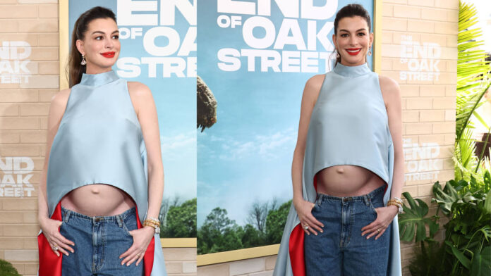 Anne Hathaway Steals The Spotlight At The End Of Oak Street Premiere Anne Hathaway Steals The Spotlight At The End Of Oak Street Premiere