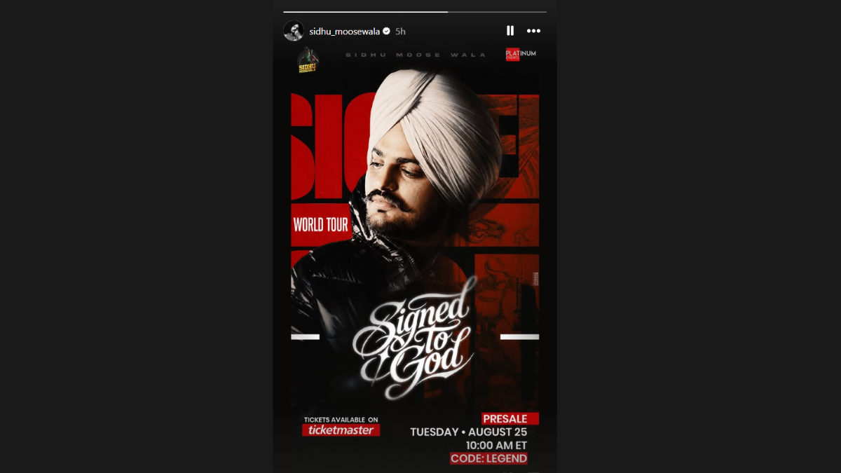 Sidhu Moosewala To Return To The Stage As A 3D Hologram, First Concert Set For October 8 1 sidhu moosewala pic courtesy instagram