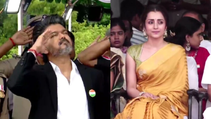 Trisha Krishnan Joins Vijay At Independence Day Celebration, Here’s Why Her Presence Got Attention Trisha Krishnan’s Appearance At Vijay’s Ceremony Sparks Fresh Buzz About Their Rumoured Bond