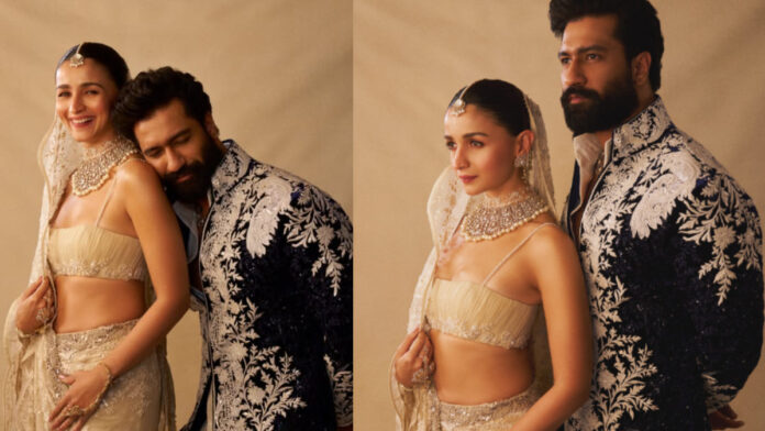 Love & War stars Vicky Kaushal and Alia Bhatt turn showstoppers in stunning traditional outfits Love & War stars Vicky Kaushal and Alia Bhatt turn showstoppers in stunning traditional outfits