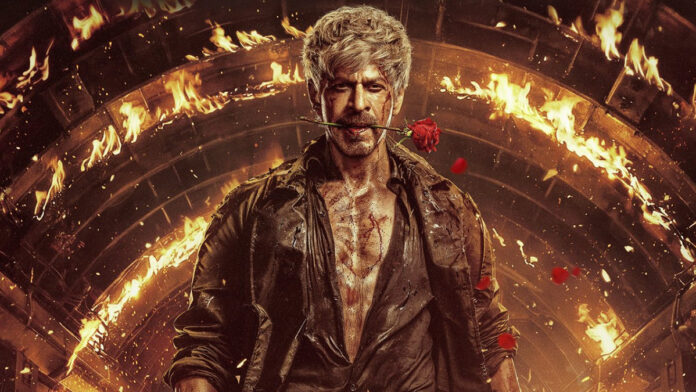Shah Rukh Khan’s new King poster shows him with a rose and a gun, fans react Shah Rukh Khan’s new King poster shows him with a rose and a gun, fans react
